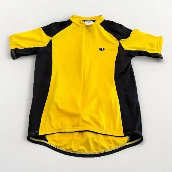 Pearl Izumi Mens Yellow Reflective 3/4 Zip Ultra Sensor Cycling Jersey Size L - Picture 1 of 10